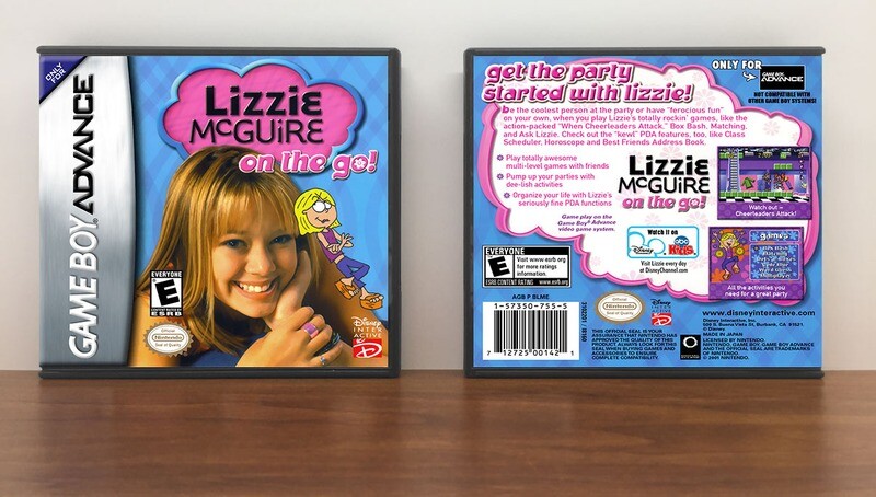 Lizzie McGuire: On the Go, Artwork Spine Color: Chrome