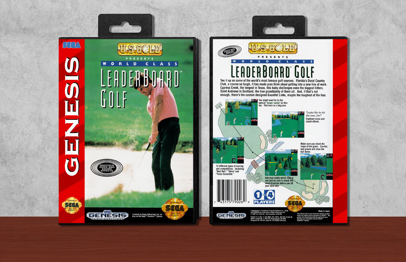 World Class Leaderboard Golf, Case Color: Black