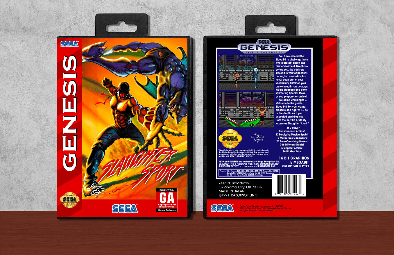 Slaughter Sport, Case Color: Black