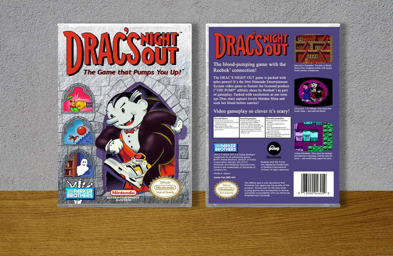 Drac&#39;s Night Out, Case Color: CLEAR (Transparent)