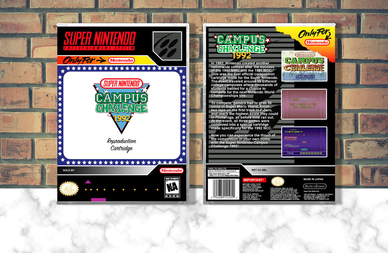 Campus Challenge 1992 (Retrozone), Case Color: CLEAR (Transparent)