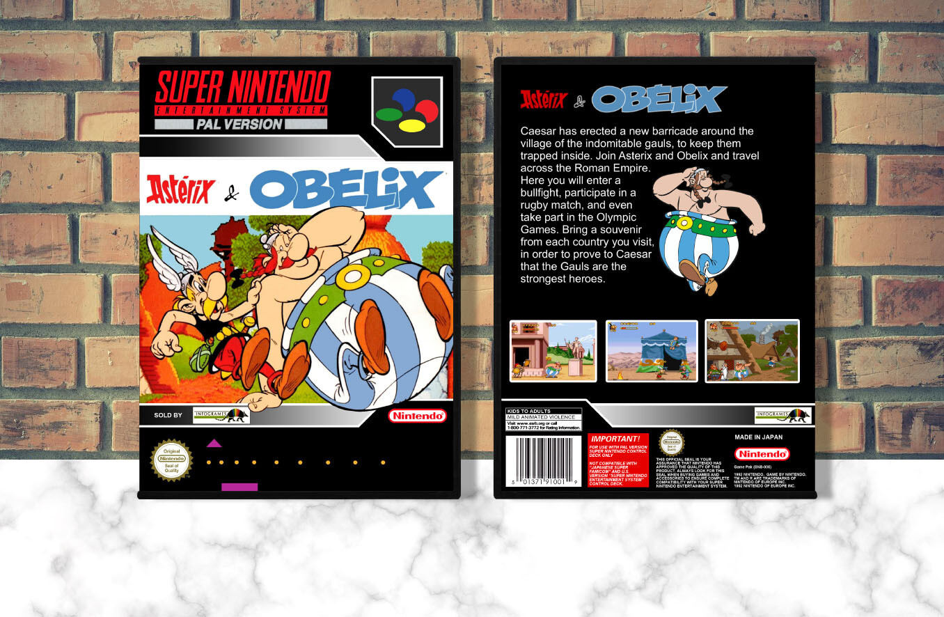 Asterix and Obelix (EU), Case Color: DARK GREY (OEM DS CASE COLOR)