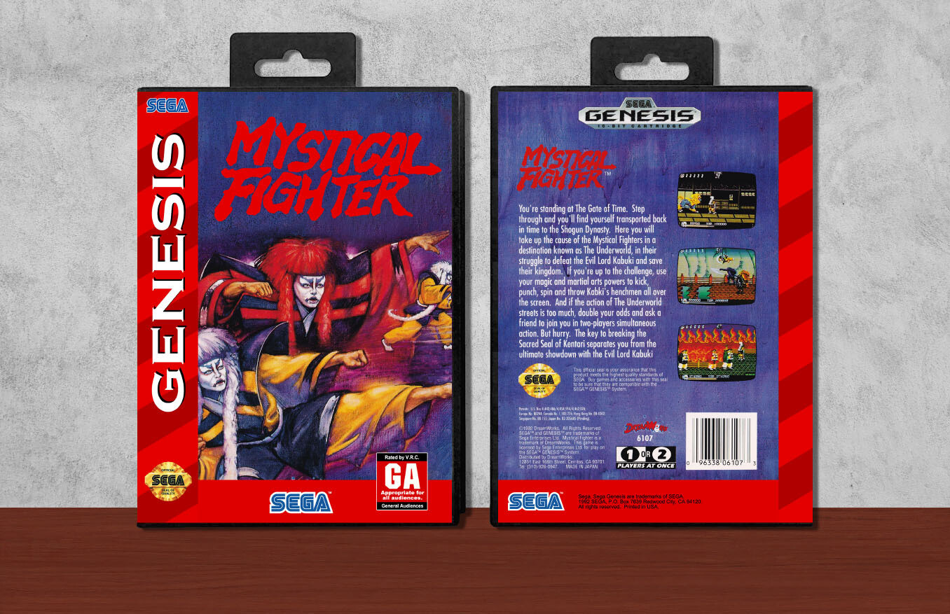 Mystical Fighter, Case Color: Black