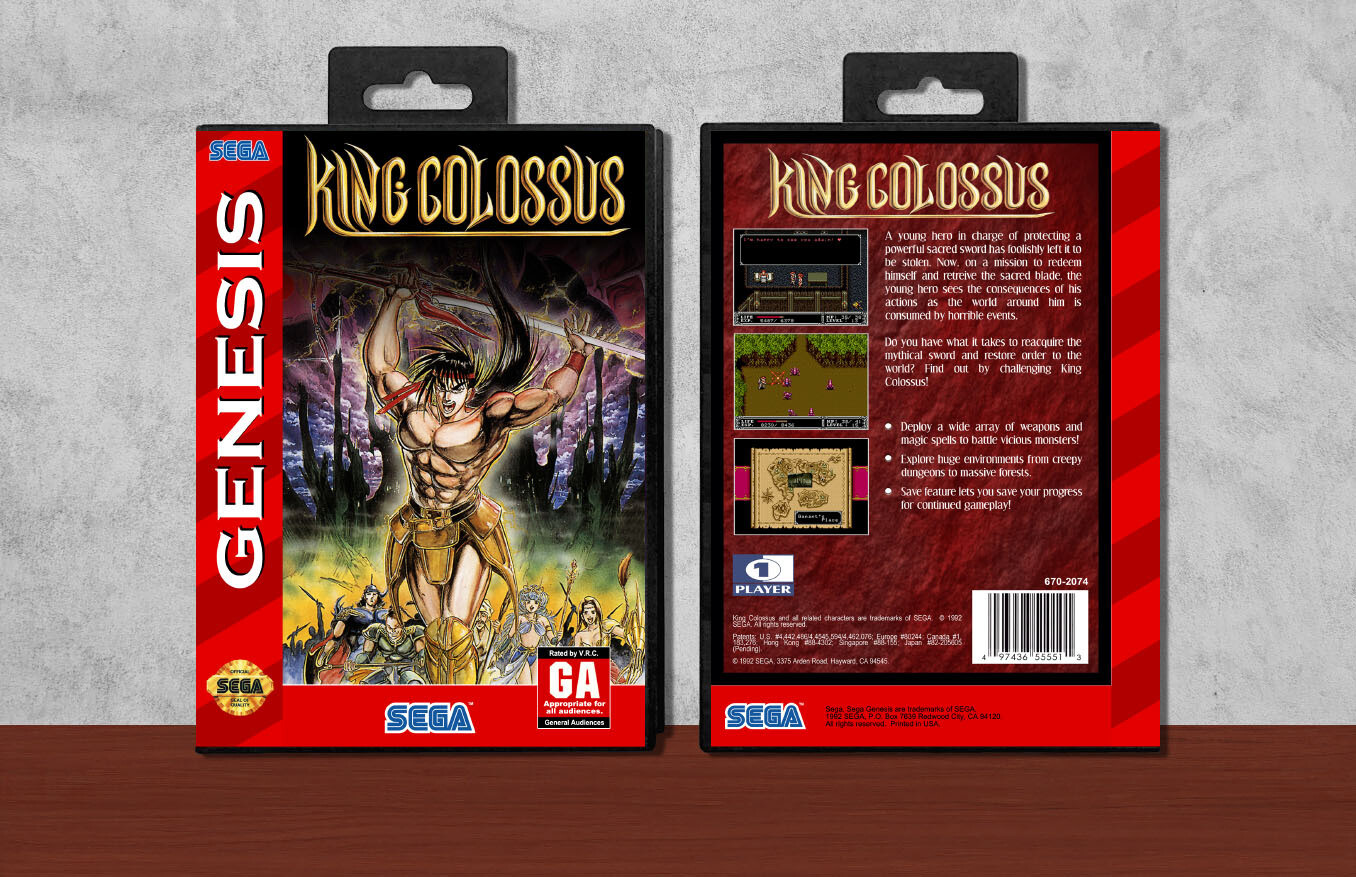 King Colossus (Tougi-Ou), Case Color: Black