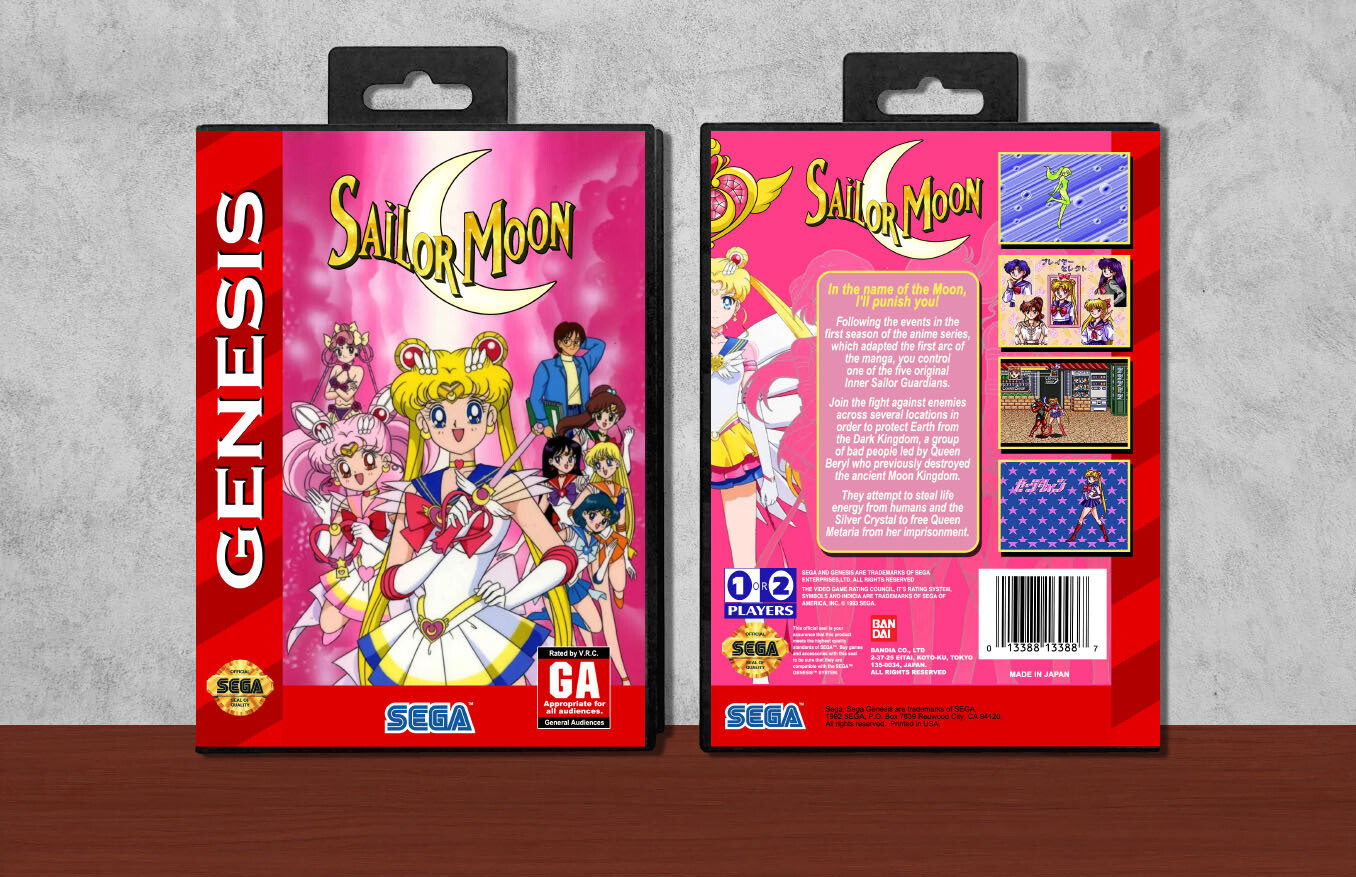 Sailor Moon, Case Color: Black