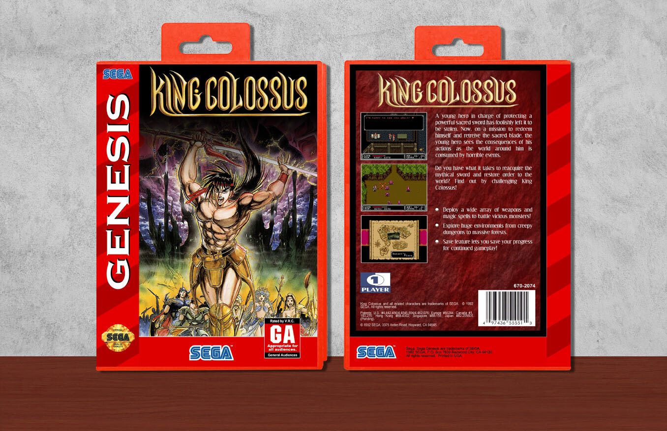 King Colossus (Tougi-Ou), Case Color: Red