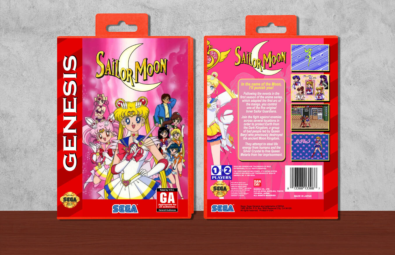 Sailor Moon, Case Color: Red
