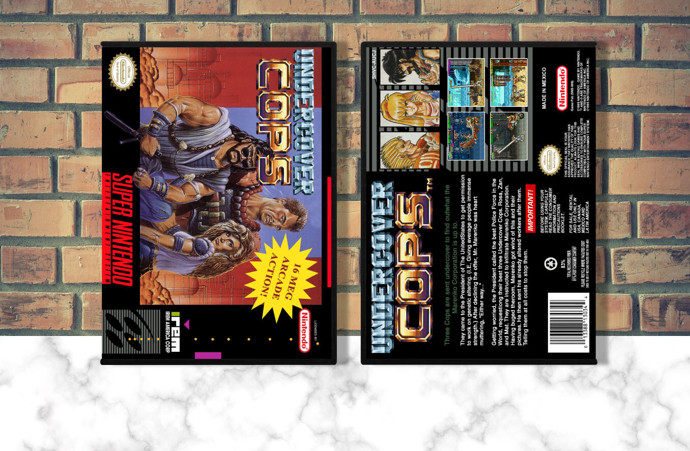 Undercover Cops, Case Color: DARK GREY (OEM DS CASE COLOR)