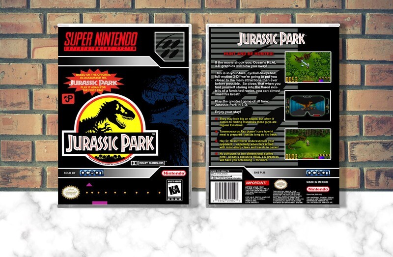 Jurassic Park, Case Color: CLEAR (Transparent)