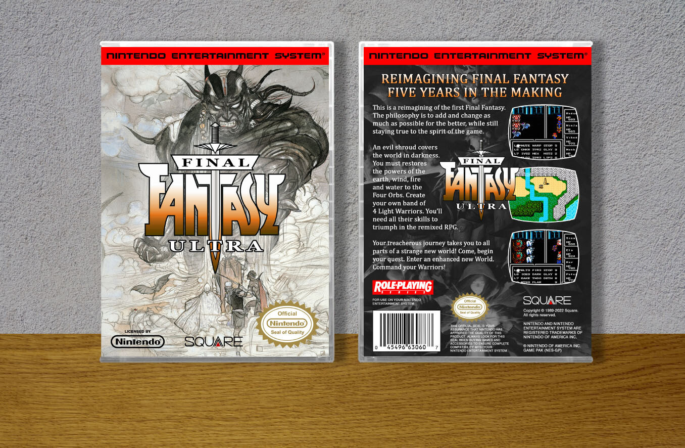 Final Fantasy Ultra, Case Color: CLEAR (Transparent)