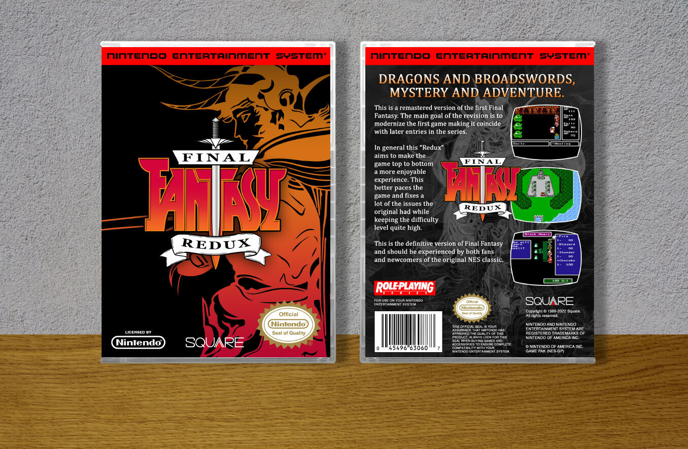 Final Fantasy Redux, Case Color: CLEAR (Transparent)
