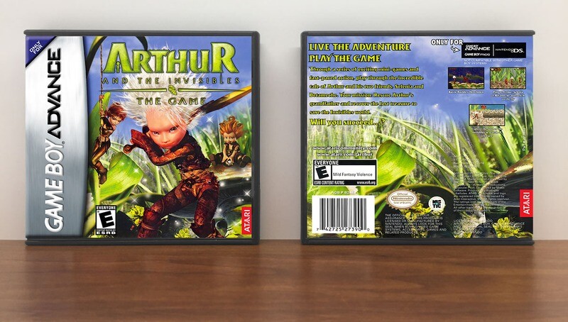 Arthur and the Invisibles: The Game, Artwork Spine Color: Chrome