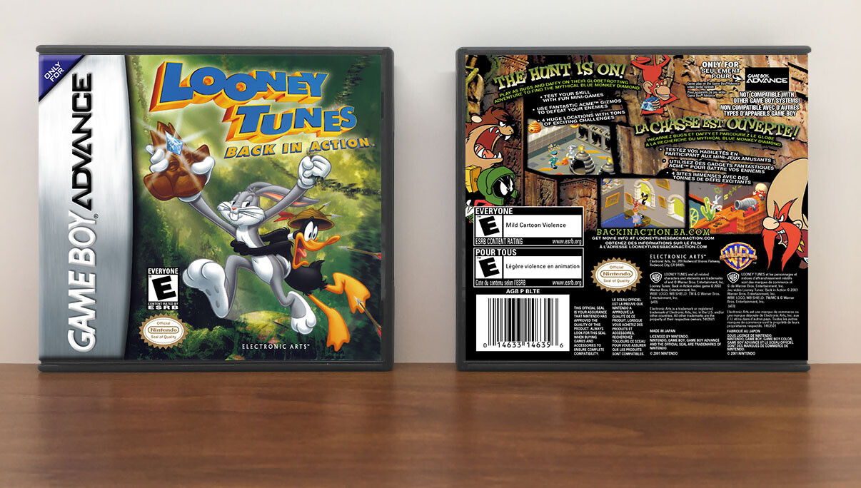 Looney Tunes: Back in Action, Artwork Spine Color: Chrome