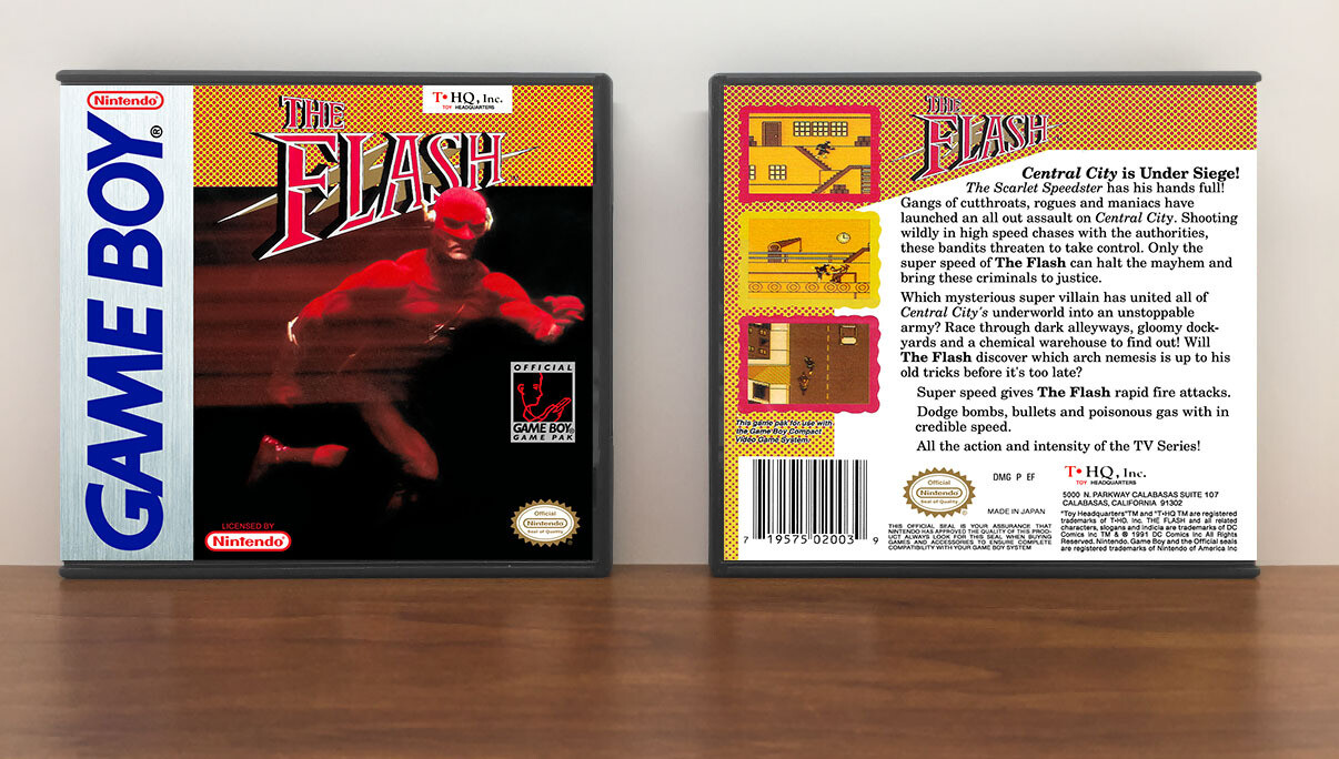 Flash, The, Artwork Spine Color: Chrome