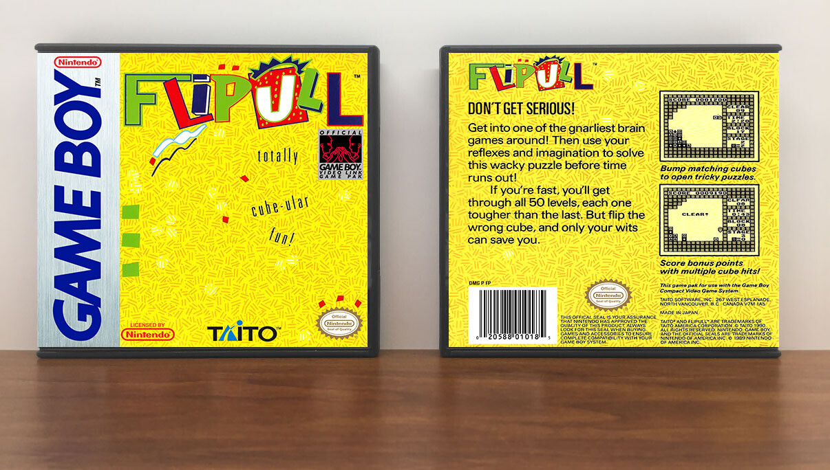 Flipull, Artwork Spine Color: Chrome
