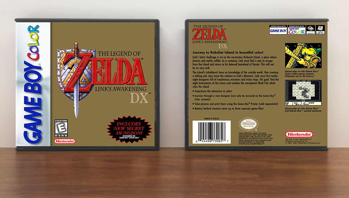 Game Boy / GBC - The Legend of Zelda: Link's Awakening / DX - The