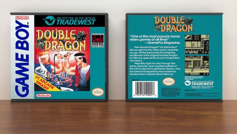 Double Dragon, Artwork Spine Color: Chrome