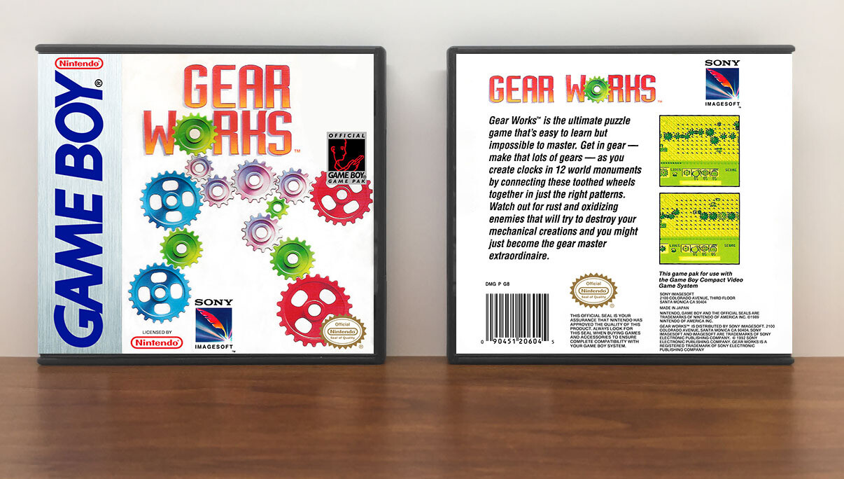 Gear Works, Artwork Spine Color: Chrome