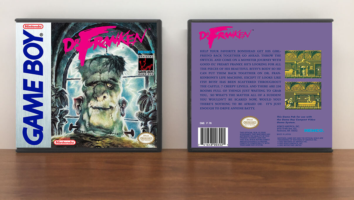 Dr. Franken, Artwork Spine Color: Chrome