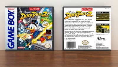 Duck Tales 2, Artwork Spine Color: Chrome