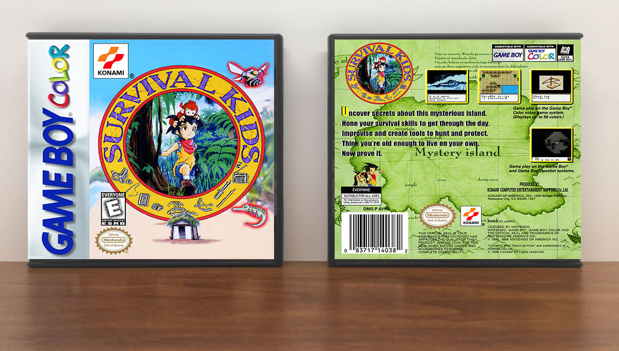 Survival Kids, Artwork Spine Color: Chrome