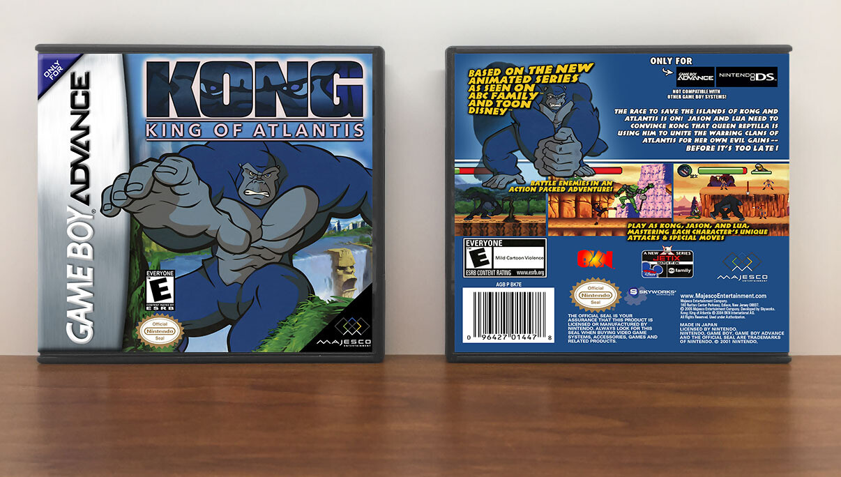 Kong: King of Atlantis, Artwork Spine Color: Chrome