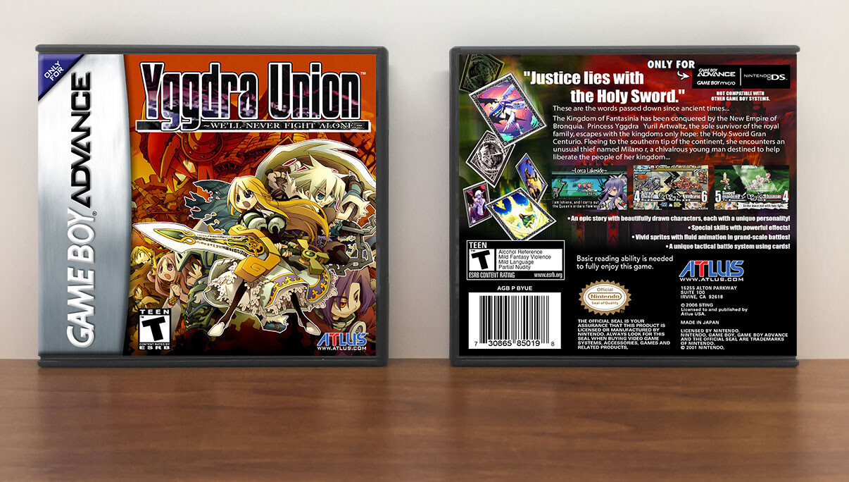 Yggdra Union, Artwork Spine Color: Chrome