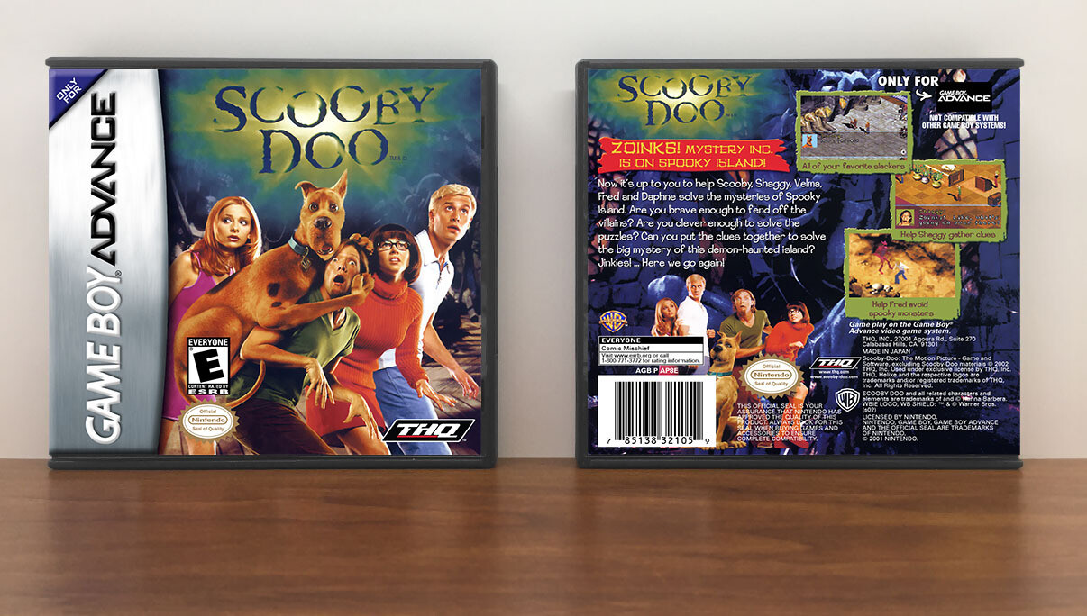 Scooby-Doo: The Motion Picture, Artwork Spine Color: Chrome