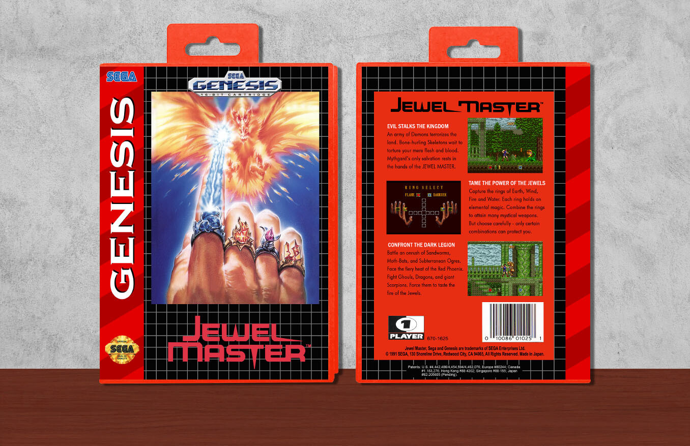 Jewel Master, Case Color: Red