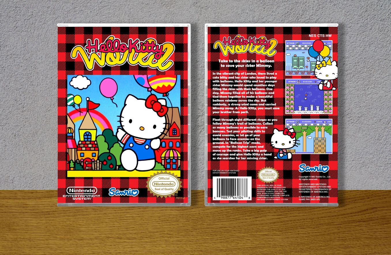 Hello Kitty World, Case Color: CLEAR (Transparent)