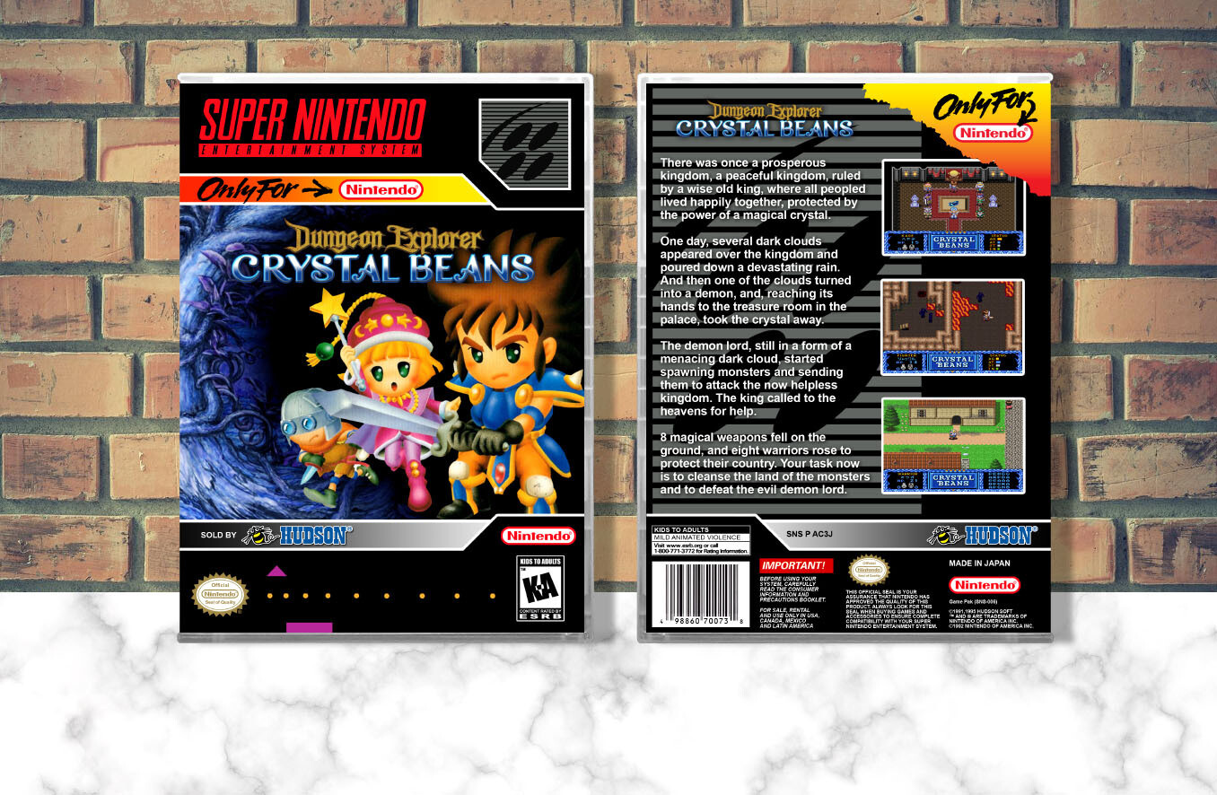 Crystal Beans Dungeon Explorer, Case Color: CLEAR (Transparent)