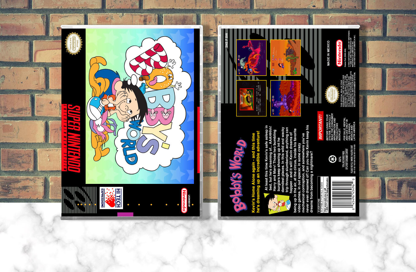 Bobby&#39;s World, Case Color: CLEAR (Transparent)