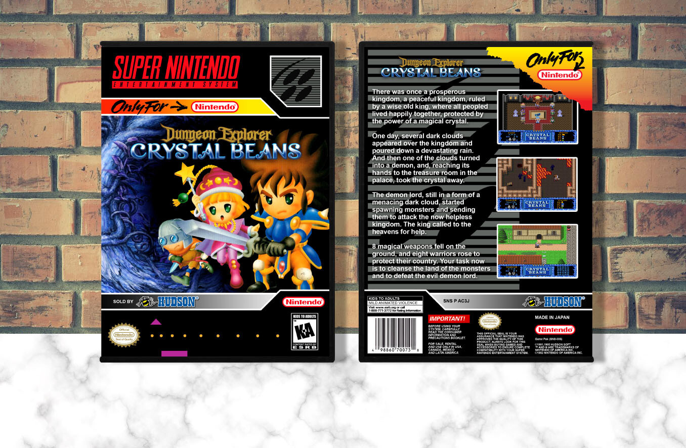 Crystal Beans Dungeon Explorer, Case Color: DARK GREY (OEM DS CASE COLOR)