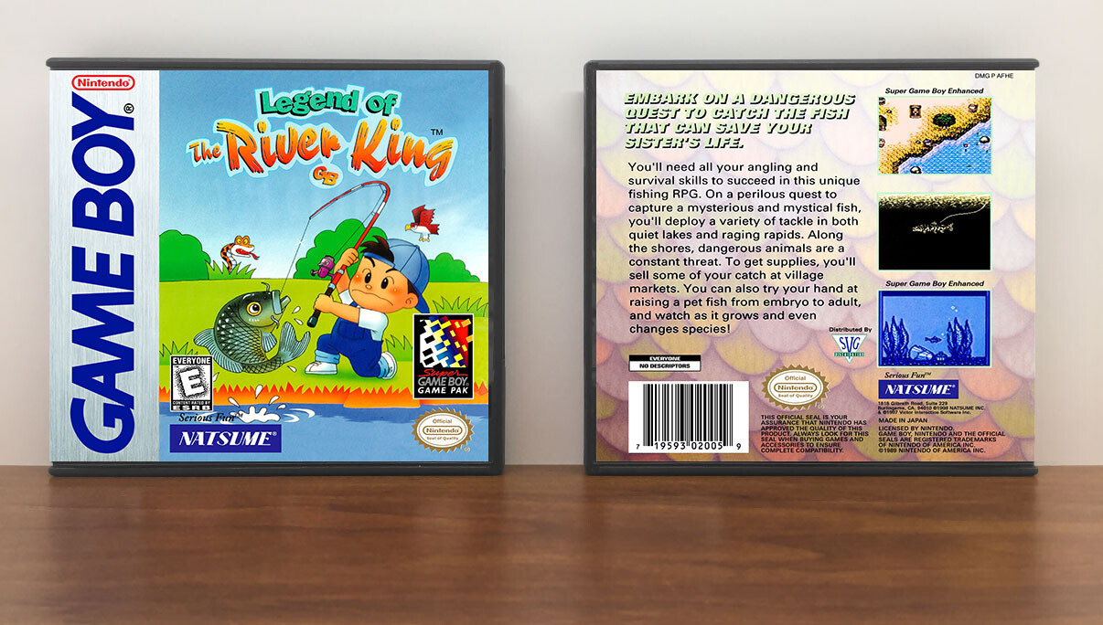 Legend of the River King, Artwork Spine Color: Chrome