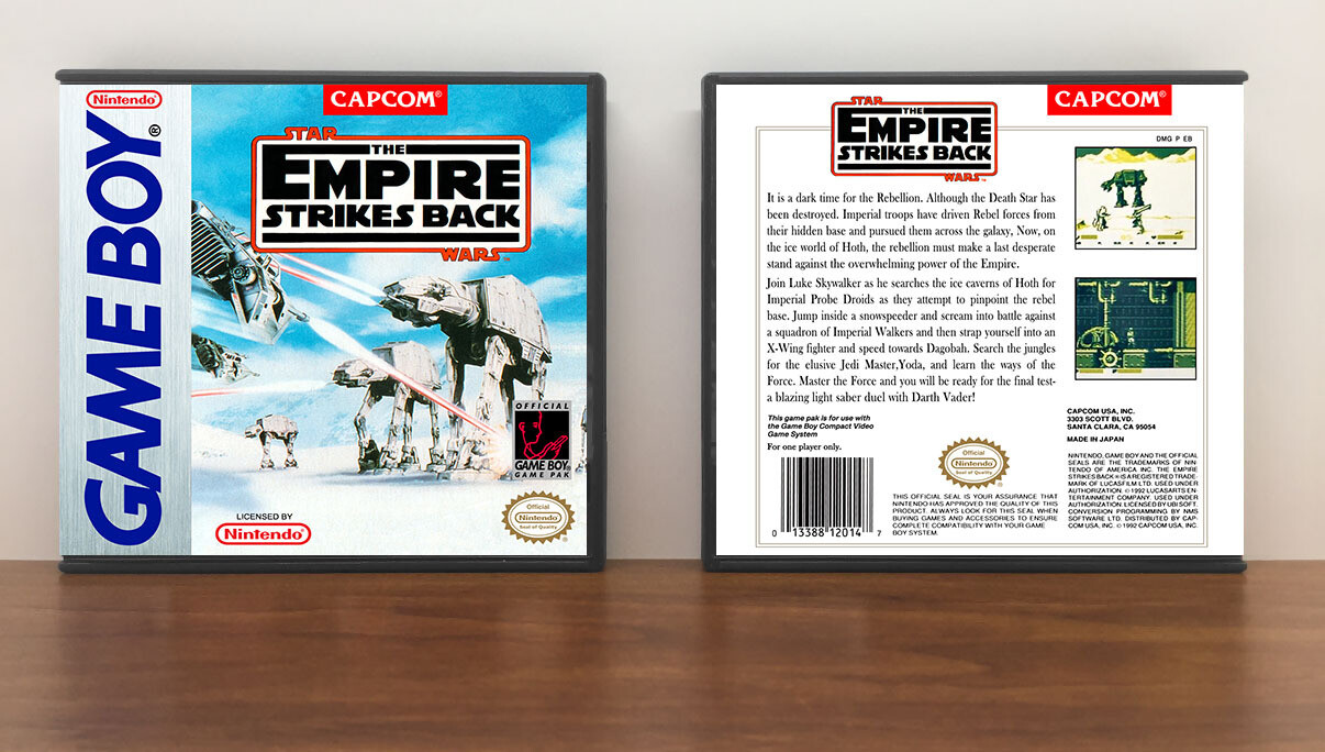 Star Wars: The Empire Strikes Back (Capcom), Artwork Spine Color: Chrome