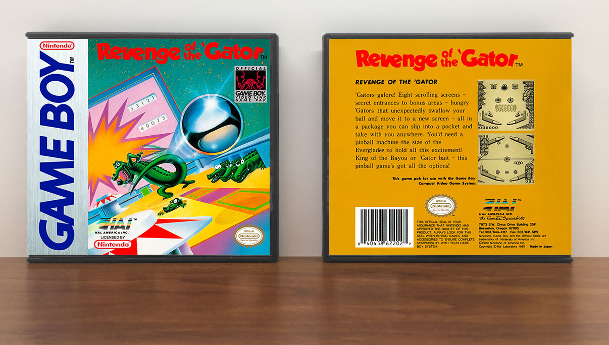 Revenge of the 'Gator, Artwork Spine Color: Chrome