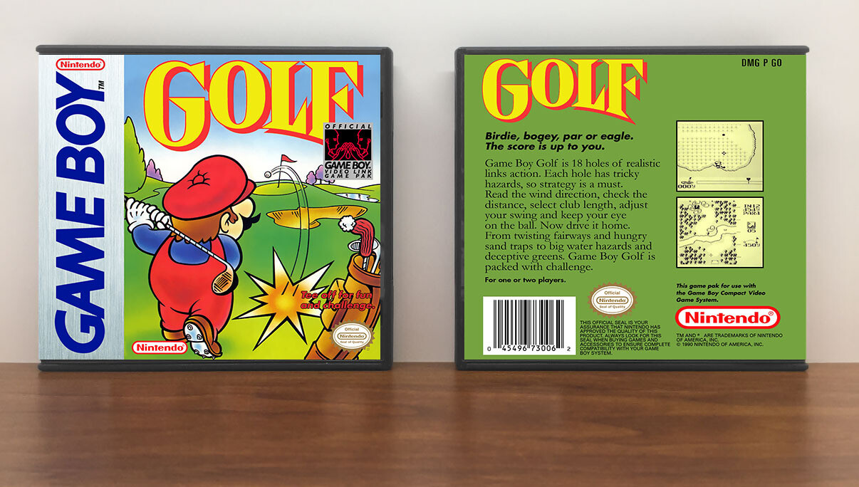 Golf, Artwork Spine Color: Chrome