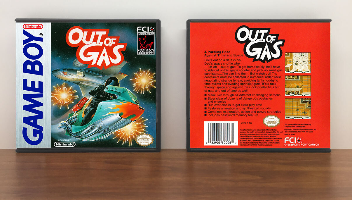 Out of Gas, Artwork Spine Color: Chrome