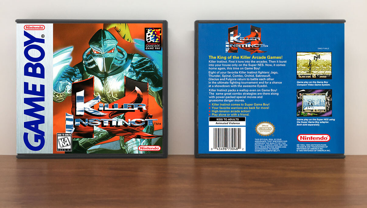 Killer Instinct, Artwork Spine Color: Chrome