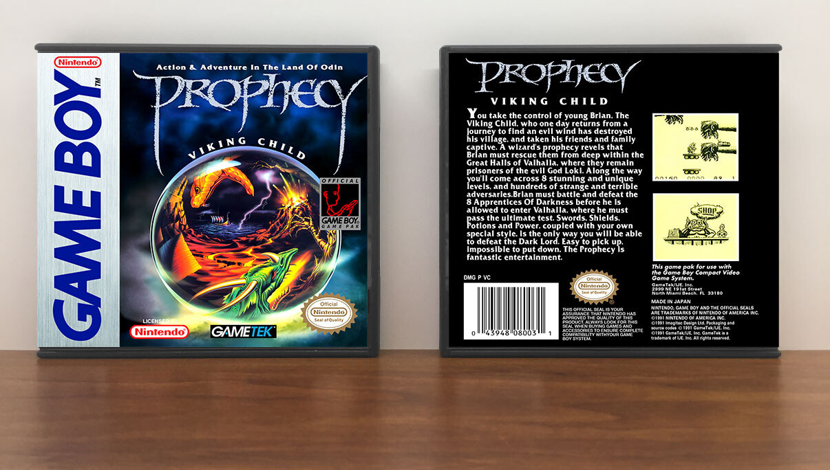 Prophecy: The Viking Child, Artwork Spine Color: Chrome