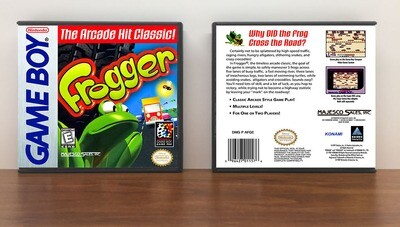 Frogger, Artwork Spine Color: Chrome