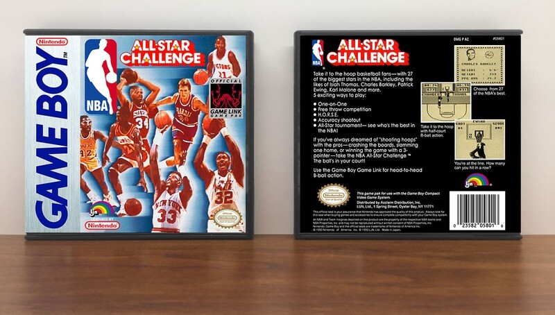 NBA All-Star Challenge, Artwork Spine Color: Chrome