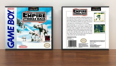 Star Wars: The Empire Strikes Back (Ubi Soft), Artwork Spine Color: Chrome