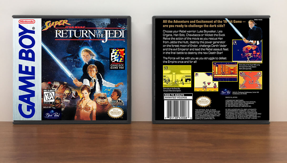 Star Wars: Return of the Jedi, Artwork Spine Color: Chrome