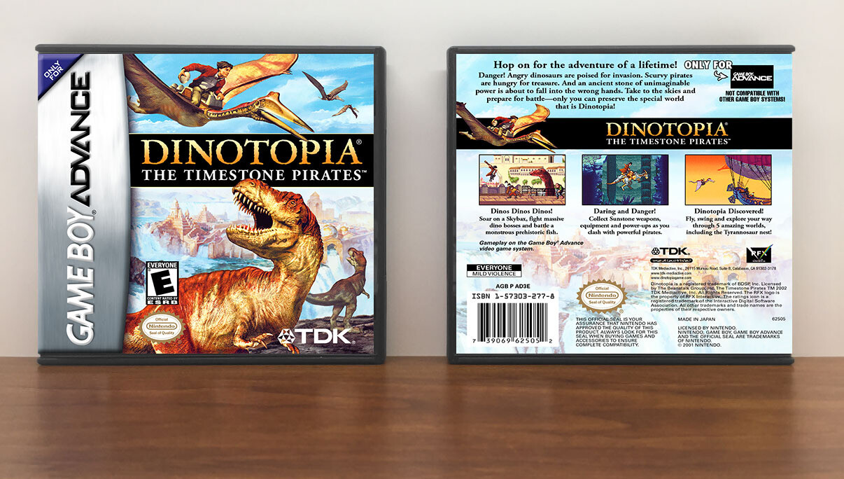 Dinotopia: The Timestone Pirates, Artwork Spine Color: Chrome