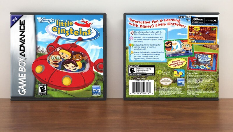 Disney&#39;s Little Einsteins, Artwork Spine Color: Chrome