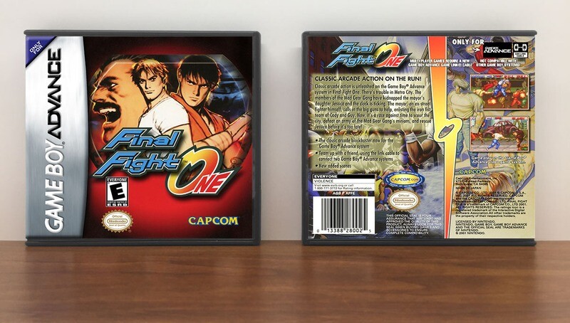 Final Fight One, Artwork Spine Color: Chrome