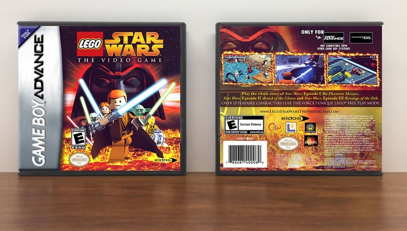 Lego Star Wars: The Video Game, Artwork Spine Color: Chrome