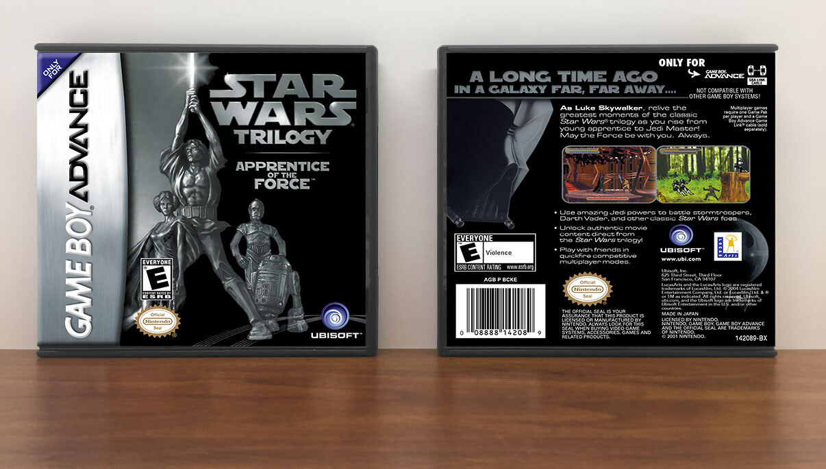 Star Wars Trilogy: Apprentice of the Force, Artwork Spine Color: Chrome