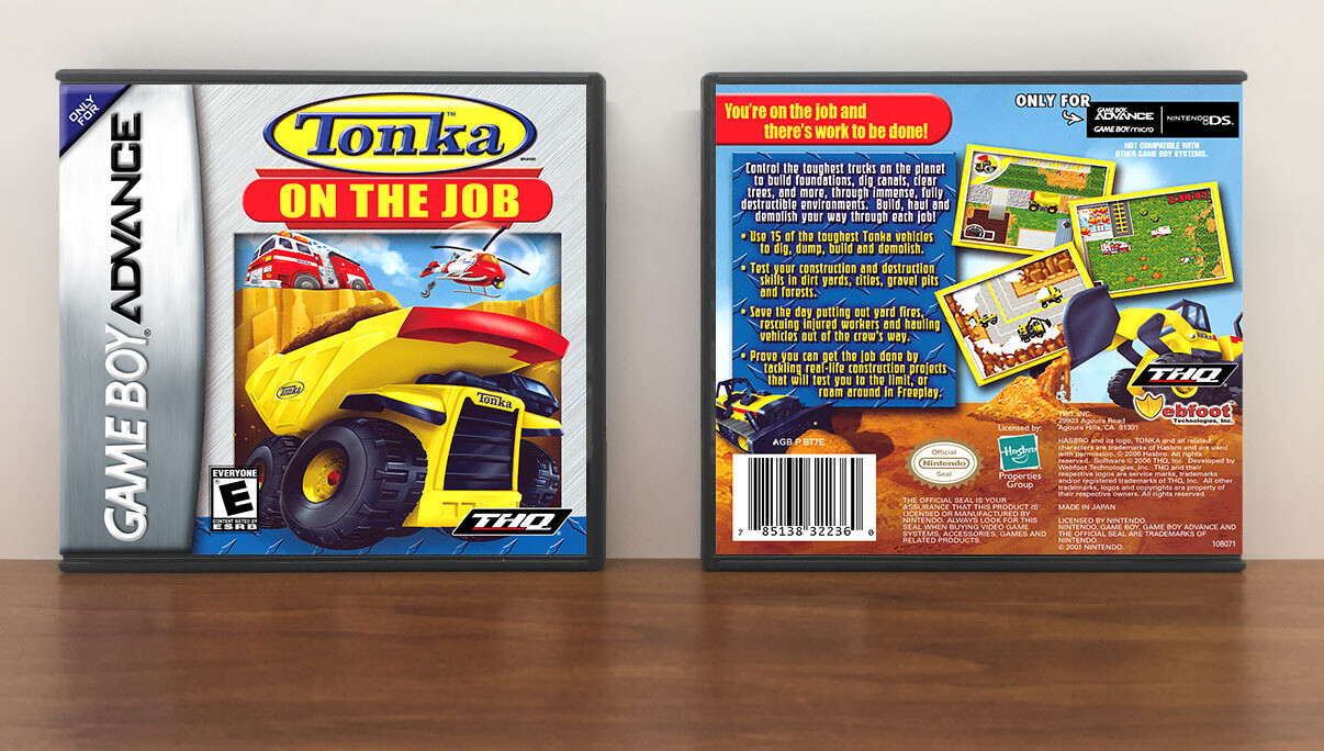 Tonka: On the Job, Artwork Spine Color: Chrome